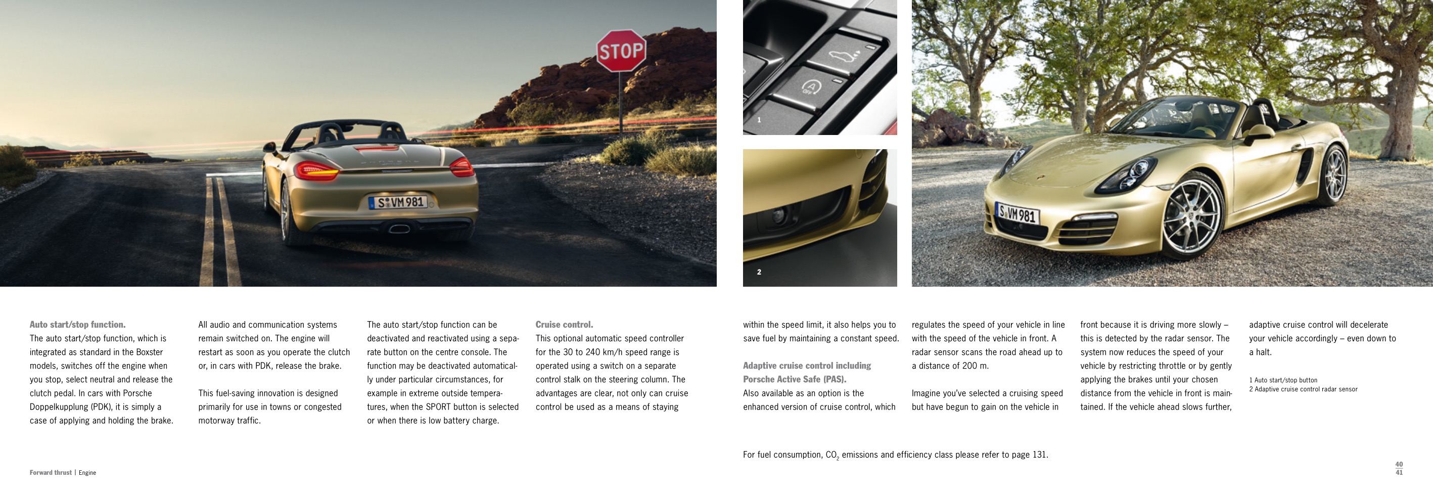 2013 Porsche Boxster Brochure Page 29
